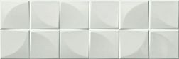 Ceramica Color Struktury 3D Quadra Grey Настенная плитка 25х75 см