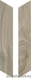 RHS Ceramiche (Rondine group) Woodie J86593 Green Chevron Керамогранит 7,5х40,7 см
