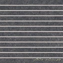 Rako Rock DDP34635 Black Мозаика полосы 30x30 см