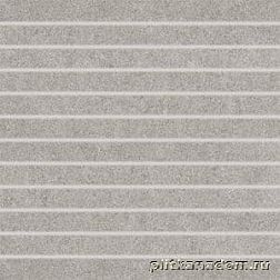 Rako Rock DDP34634 Light Grey Мозаика полосы 30x30 см