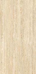Flavour Granito Travertino Beige Glossy Бежевый Полированный Керамогранит 60x120 см