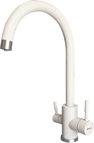 Ewigstein 34235164 бежевый Смесительдля кухни U-обр. с краном питьевой воды (бежевый)
