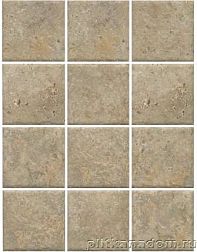 Kerama Marazzi 1324 Брюссель бежевый матовый (полотно 29,8х39,8 из 12 частей 9,8х9,8) Керамогранит 9,8x9,8 см