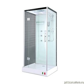Maroni Ravenna WLA-031S Душевая кабина, стекло прозрачное 90x90x210