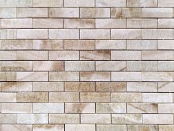 Caramelle Pietrine 7 мм Onice Legno Chiaro Бежевая Полированная Мозаика 29,8х29,8 (2,3х7,3) см