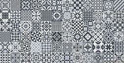 Gaya Fores Heritage Deco Black Керамогранит 32х62,5 см