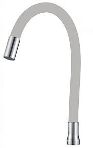 Гибкий излив 1/2″ серый Savol CG04