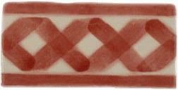 Vives Aranda tinter burdeos Бордюр 6,5x13 см