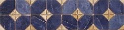 Vives Iliada Tira Iliada-Pr Azul Бордюр 10,8x43,5 см