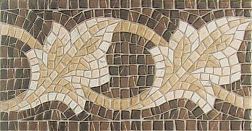 Vives Iliada Cenefa Afrodita Marron Бордюр 21,7х43,5 см