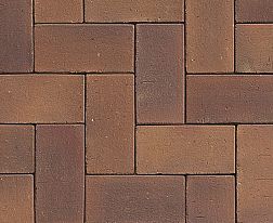 Westerwalder Klinker Тротуарная брусчатка PK07 Herbstlaub 20х10х4 см