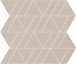 Atlas Concorde Aplomb Canvas Mosaico Triangle Матовый Декор 30,5х31,5 см