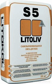 Litokol Самовыравнивающаяся смесь для пола Litoliv S5163