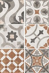 Cersanit Carpet (C-CP4A452D) Керамогранит рельеф, пэчворк, многоцветный 29,8x29,8 см