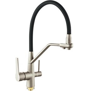 Смеситель для кухни с гибким изливом Rainsberg R603CL-2