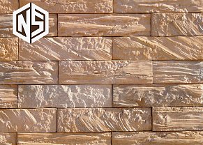 Next Stone Искусственный камень Кирпичная кладка Древесный кирпич арт.07 6х24,5 см