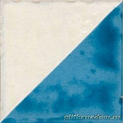 Marca Corona Jolie 8315 Blanc Turquoise Triangolo Декор 10x10 см