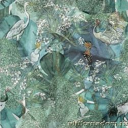 Ceramika-Konskie Botanica Rett Decor (3) Зеленое Глянцевоеектифицированное Панно 75x75 см