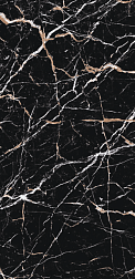 Flavour Granito Castano Black High Glossy Черный Полированный Керамогранит 60x120 см