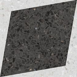Wow Drops Natural Rhombus Decor Graphite Керамогранит 18,5x18,5 см