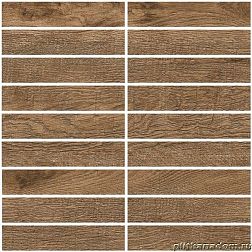 Grasaro Italian Wood GT-252-SR-m11 Dark Brown Мозаика 30,7х30,7 см