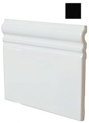 Equipe Evolution 21021 Skirting Negro Mate Бордюр 15x15 см