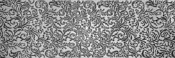 Tabriz Tile Palermo Gray Flower Decor Декор 20х60 см