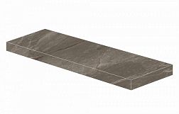 Atlas Concorde Russia Allure Грей Бьюти Серая Матовая Ступень Угловая Правая 33x160 см
