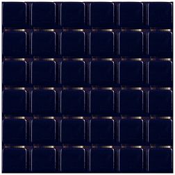 Architeza Monpasie MC12-15 Стеклянная мозаика 32,2х32,2 (кубик 1,2х1,2) см