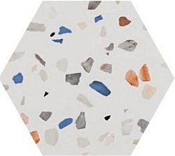 Pamesa Ceramica Doria Hex. Multi Микс Матовый Керамогранит 25,8x29 см