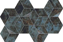 Atlas Concorde Marvel Diva Baobab Hex Lapp. Синяя Мозаика 23,3х40,3 см