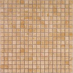 Premium Marble Чистые цвета Travertine Noce Polished Мозаика 1,5x1,5 29,7x29,7 см