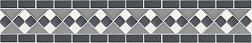 Caramelle L'Universo Ornamenti Fascia Equinozio Серый Матовый Бордюр 12,4x39,3 (2,3x2,3) см