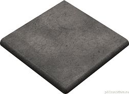 Gres de Aragon Orion Antracita Rounded Stair-tread Corner Ступень угловая 33х33 см