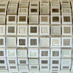Tonomosaic CSR095 Мозаика 30х30 (1,5х1,5+2,3х2,3) см