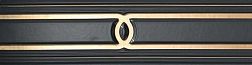 Atlas Concorde Marvel Pro Gold Black Бордюр 7,8x30,5 см