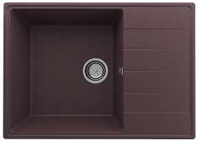 Ulgran Quartz Prima 700-06, трюфель Мойка кухонная 50х20