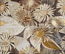 Gracia Ceramica Foresta Brown Панно 60х50 (из 2-х плиток) см
