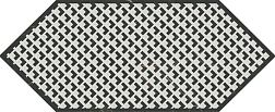 Kerama Marazzi Келуш HGD-A482-35006 Декор 3 Черно-белый Матовый 14х34 см