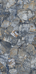 Flavour Granito Amadeo Blue High Glossy Синий Полированный Керамогранит 60x120 см