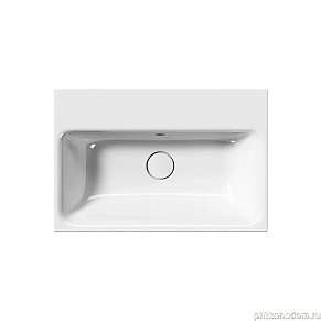 GSI NUBES Раковина 60x40 для 3-секционного смесителя белый (9683311)
