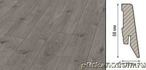 Плинтус Kronotex Ktex1 МДФ 58x19 мм D 3178