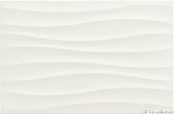 Marazzi Neutral M01P White Struttura Tide 3D Настенная плитка 25x38 см