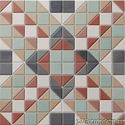 Wow Tesserae Like Grana Plus Микс Матовый Керамогранит 28x28 см