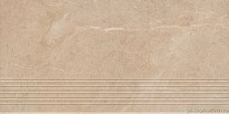 Paradyz Керамогранит ступень Ibis Beige Stopnica Prosta Mat 30x60 см