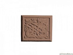 UniStone Изразец 1 Коричневый Вставка 29,5х29,5x4 см