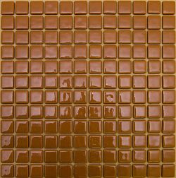 MVAPrintMosaic Мозаика стеклянная Моно 25FL-M-028 Коричневый 31,5х31,5 см