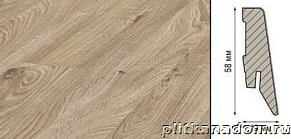 Плинтус Kronotex Ktex1 МДФ 58x19 мм D 3081