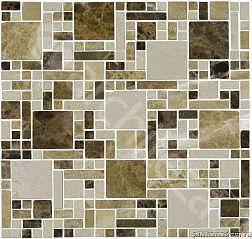 Architeza Pantheon Hermes PAN_HE_36 Стеклянная мозаика 30,5х30,5 разноформатная см