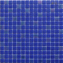 NS-mosaic Econom series MIX28 Мозаика стеклянная синяя (сетка) 32,7х32,7 (2х2) см